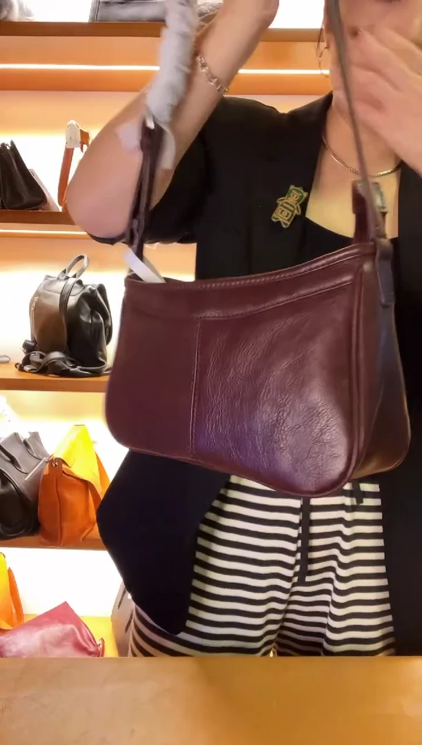 牛皮（革）高端订制时尚百搭女士手提斜跨包