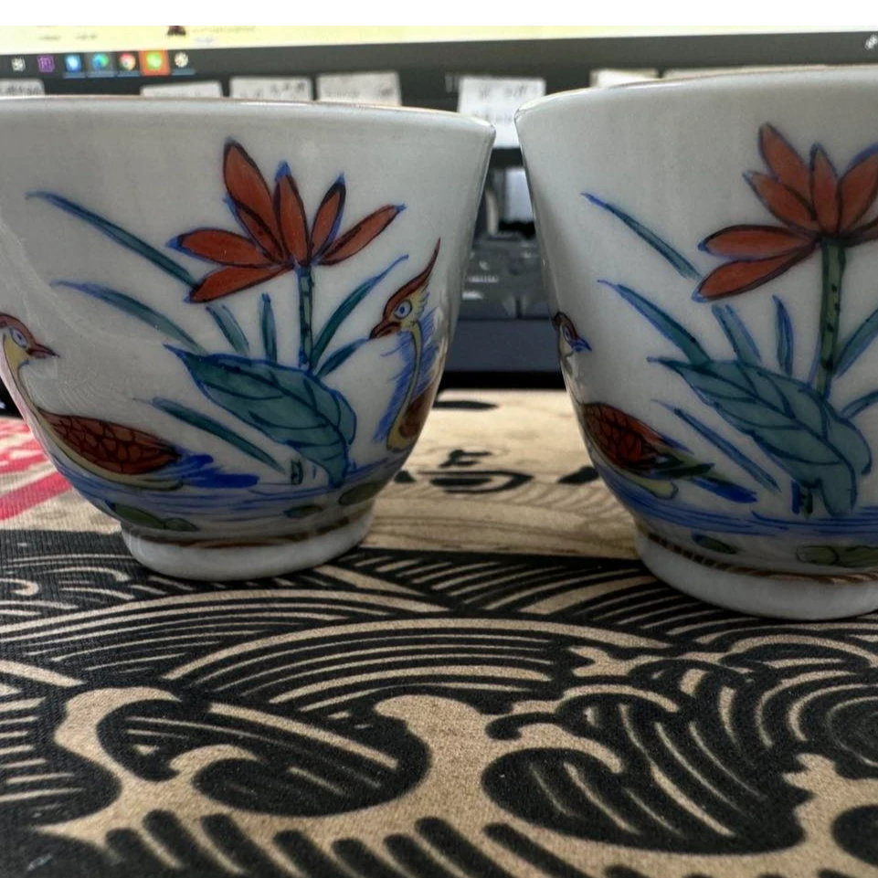 景德镇瓷 杯子 鸭
