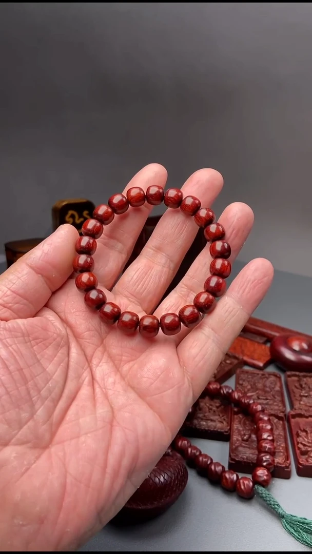 小叶紫檀印度小叶紫檀0.95x1.0-22颗