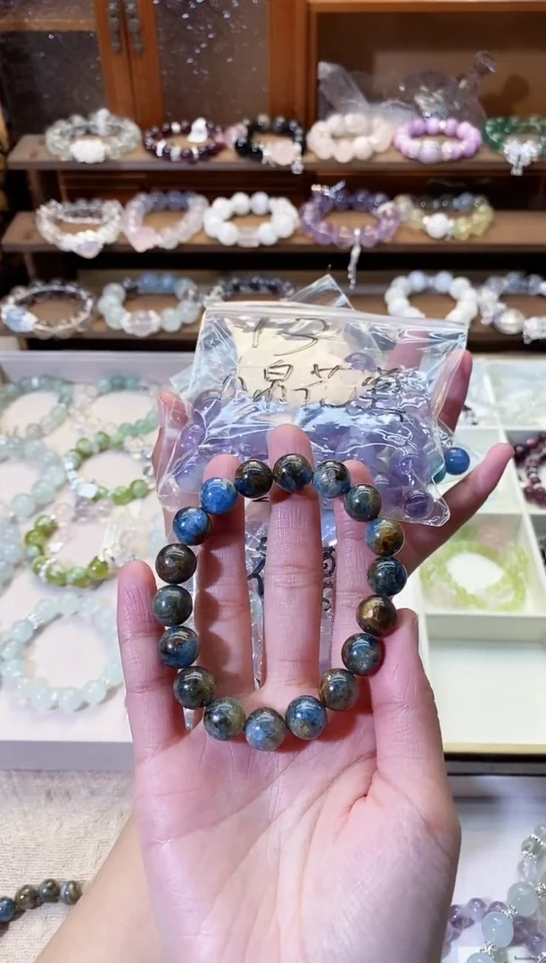 【闪购商品】水晶手串未镶嵌蓝晶手串