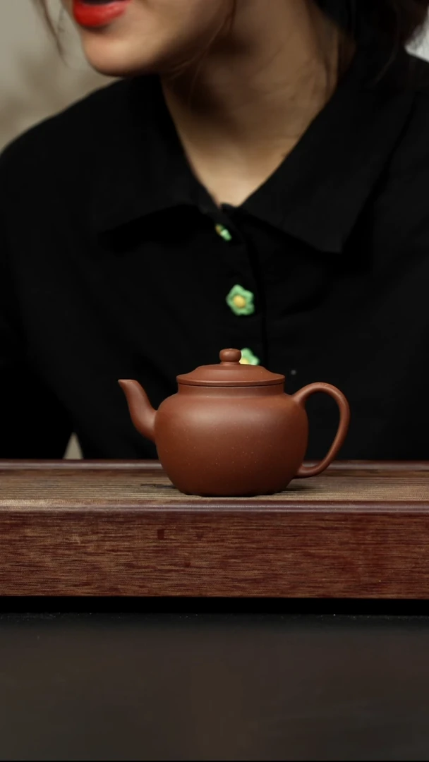 紫砂茶壶底槽清 宫灯 全手工