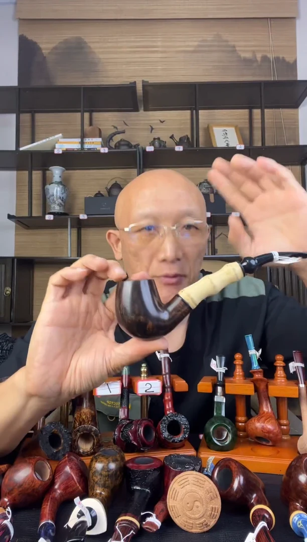 石楠木纯手工意大利石楠木烟斗