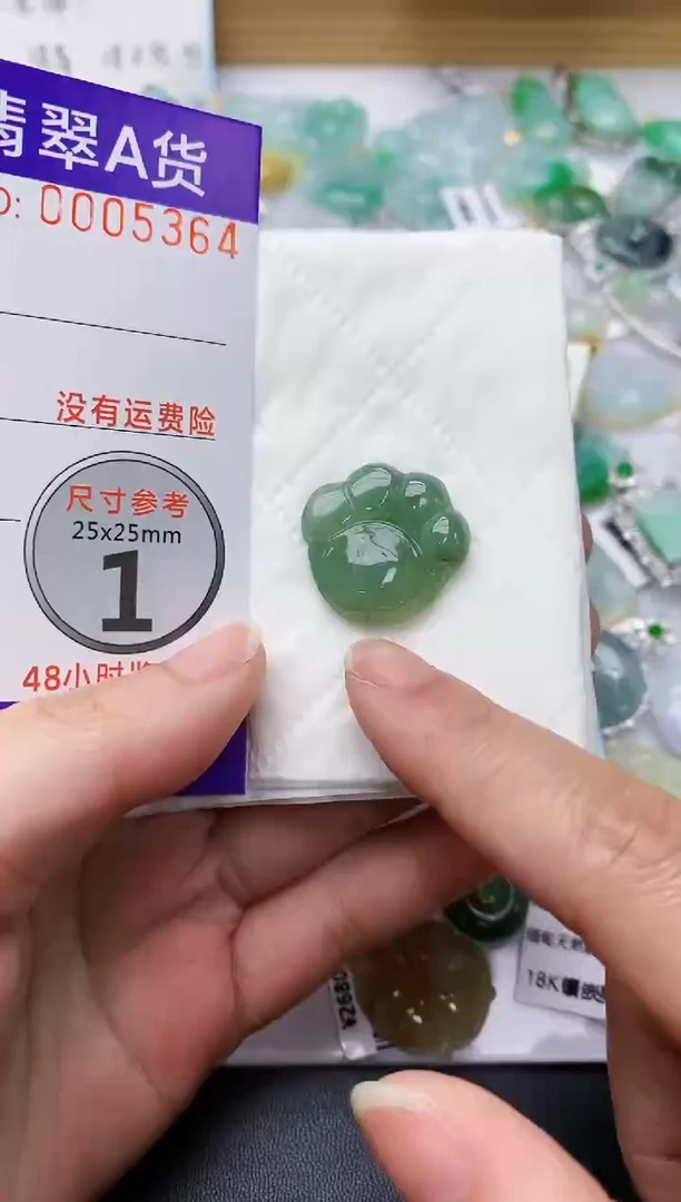 颈饰未镶嵌翡翠天然A货