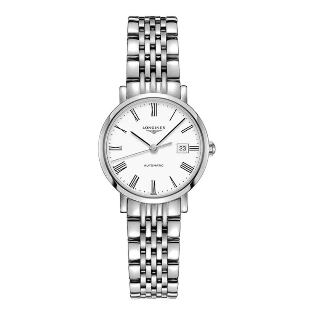 99新 Longines/浪琴 博雅系列罗马刻25.5盘自动机械表/单表原盒