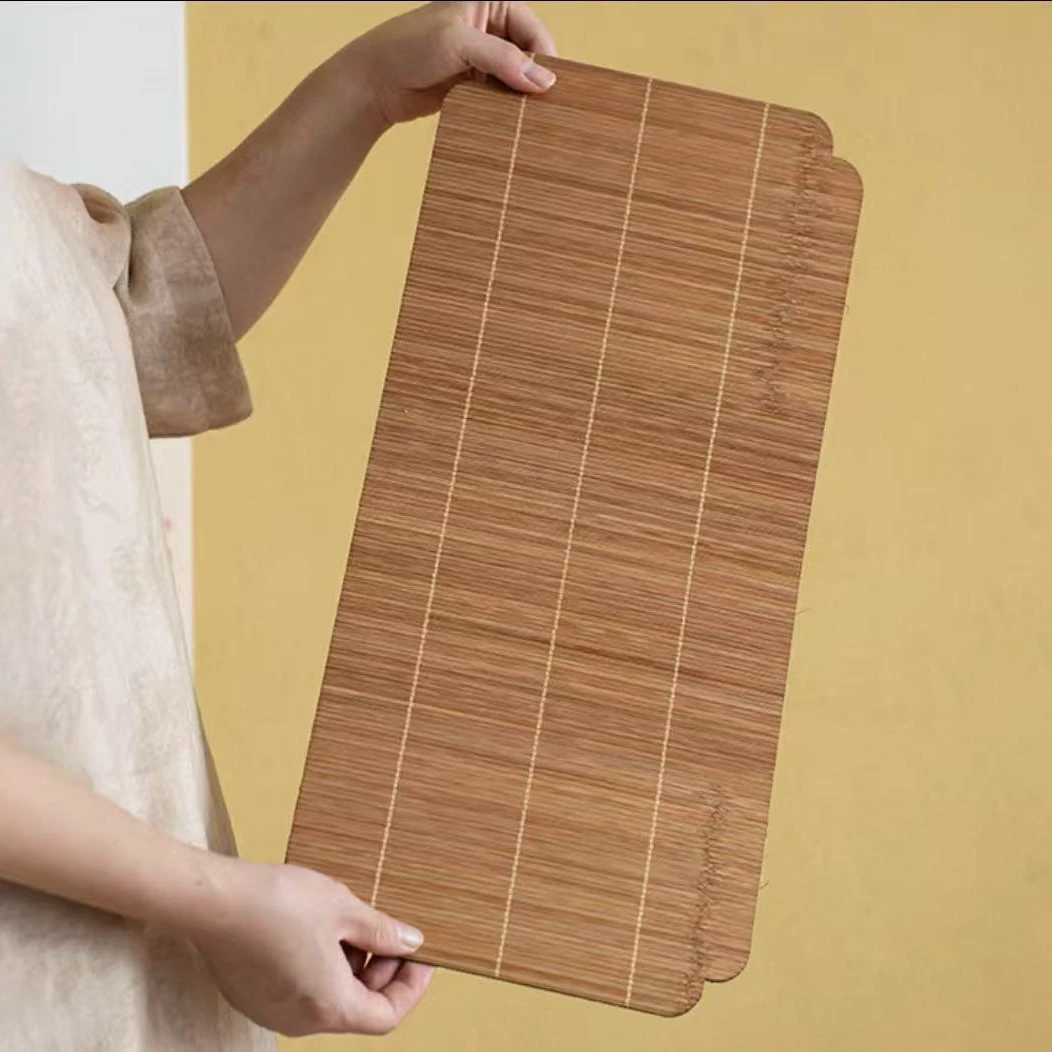 竹编双面茶席茶台茶垫