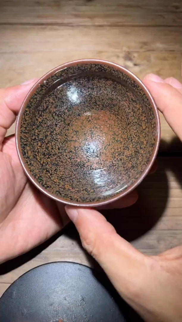 茶盏老木头精品柴烧387