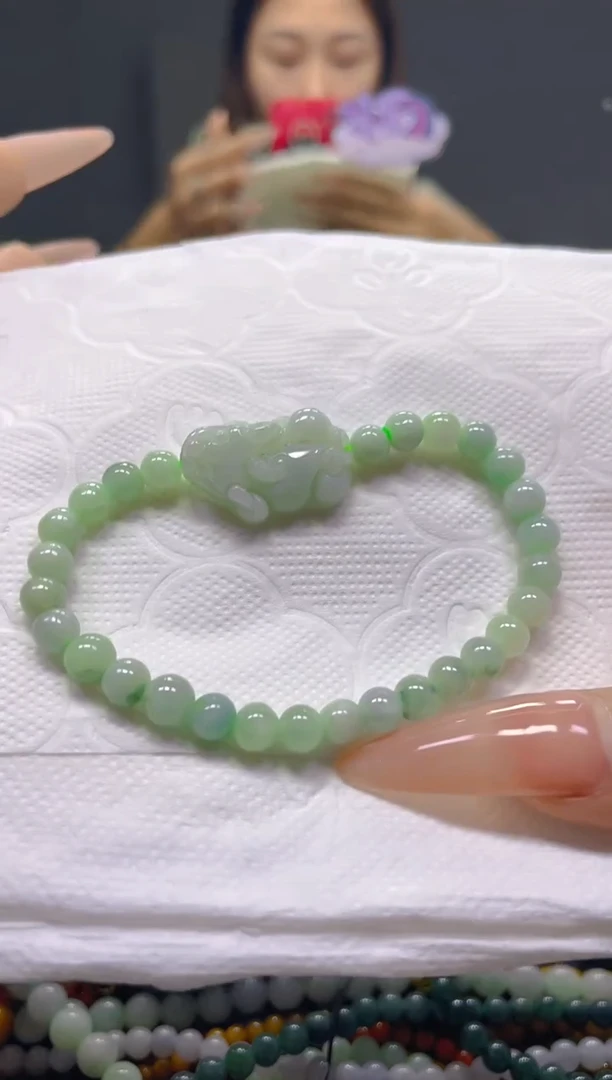 颈饰未镶嵌翡翠5MM