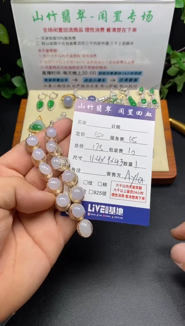 颈饰未镶嵌翡翠3002026