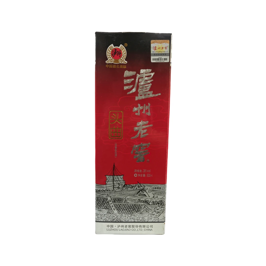泸州老窖头曲 38度500ml*1瓶 浓香型白酒
