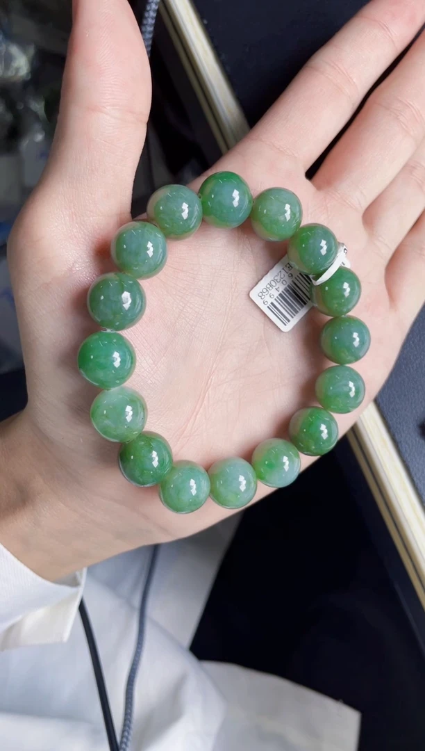 未镶嵌定制翡翠珠串