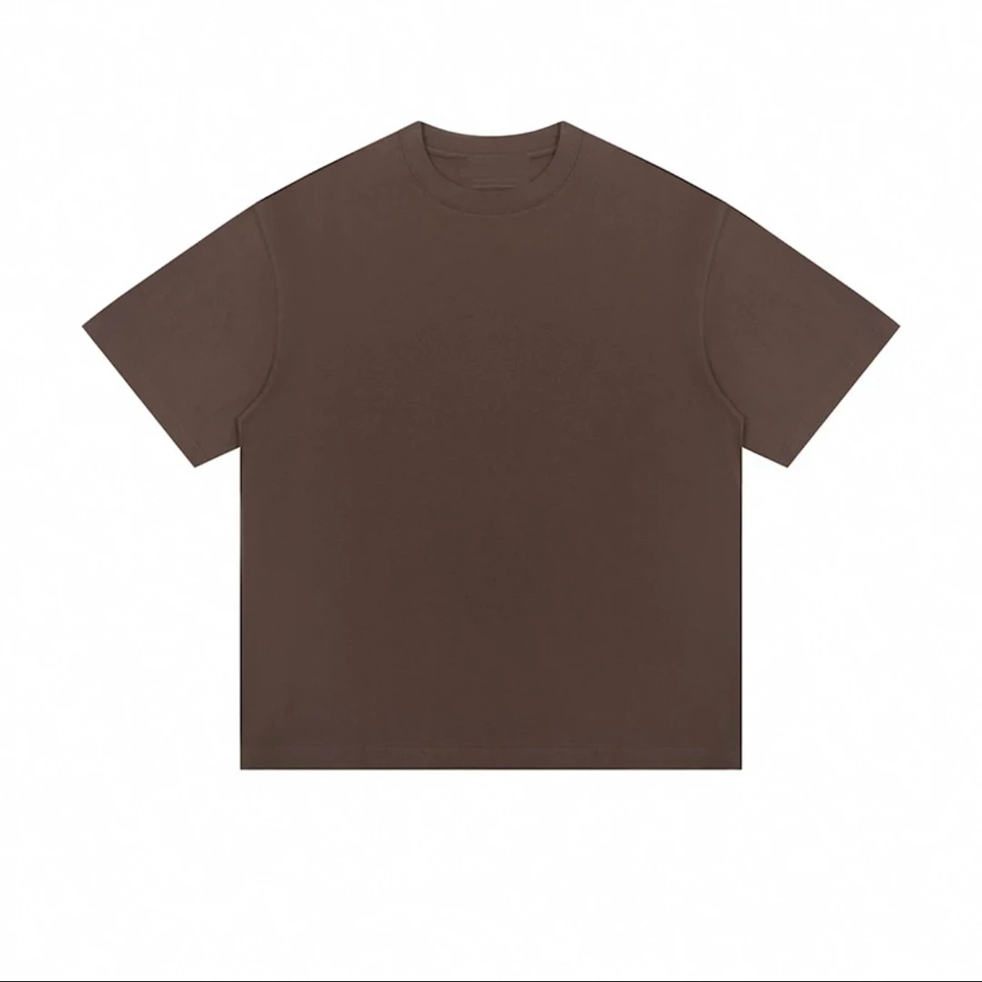 STTM-啊西两色花卉刺绣短袖T恤