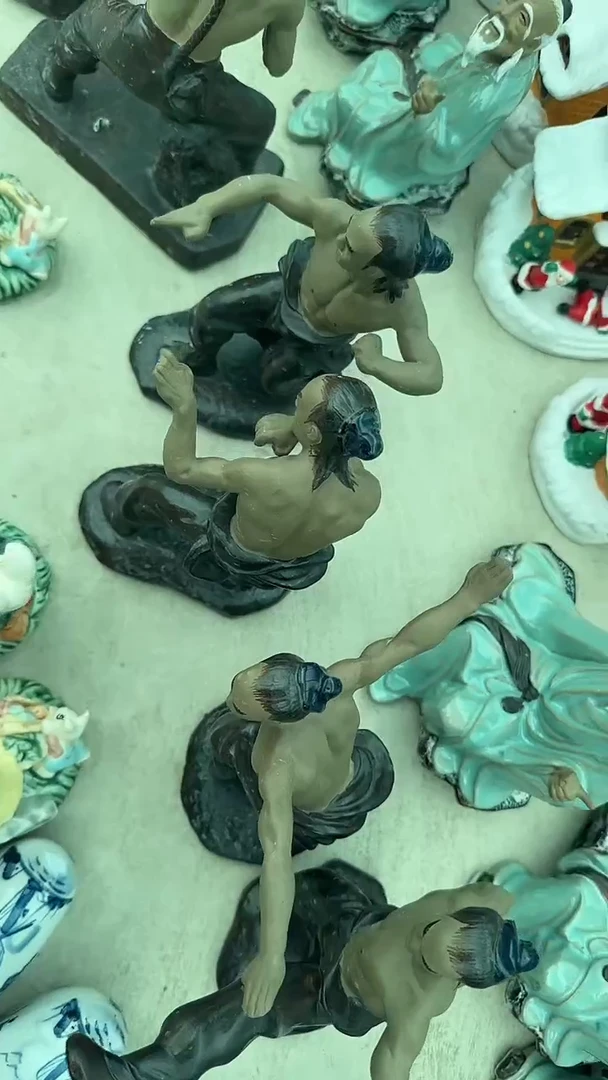 出口创汇陶瓷石湾公仔