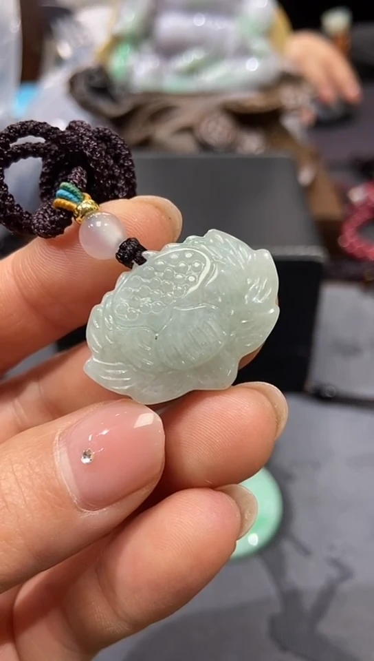 【闪购商品】翡翠颈饰未镶嵌天然缅甸A货翡翠