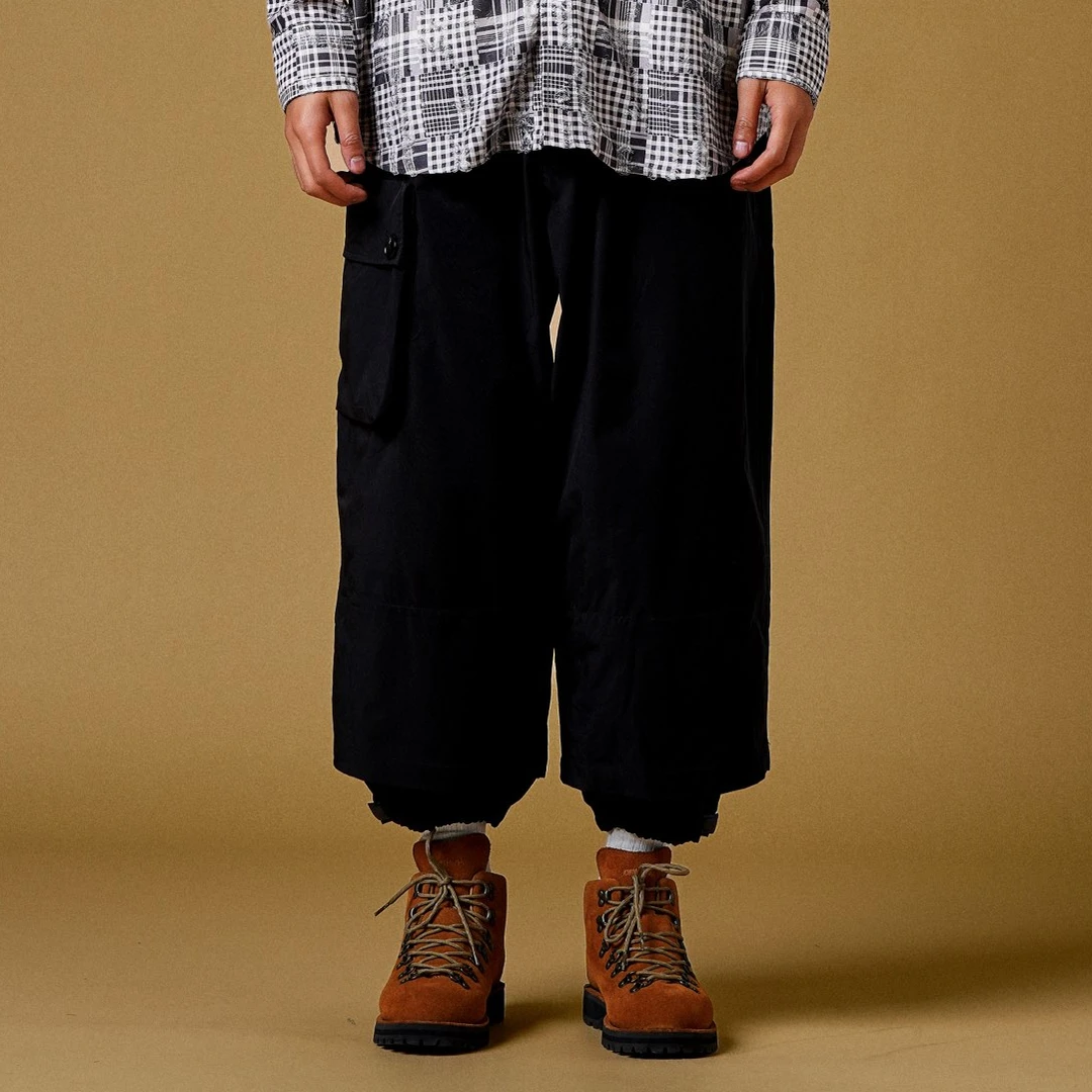 25春季新款 宽松简单休闲7-8分裤 2809