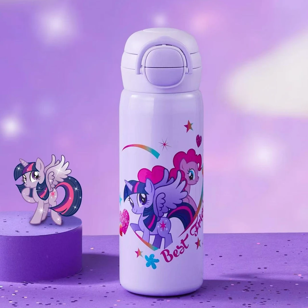 【晶晶专属】小马宝莉吸管直饮双用时尚保温保温冷便携杯4498