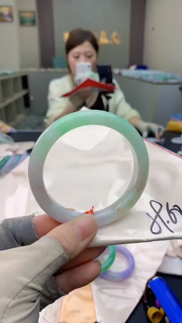 未镶嵌手镯翡翠0064323457