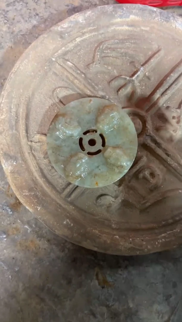 瓷片手工，手绘，陶瓷