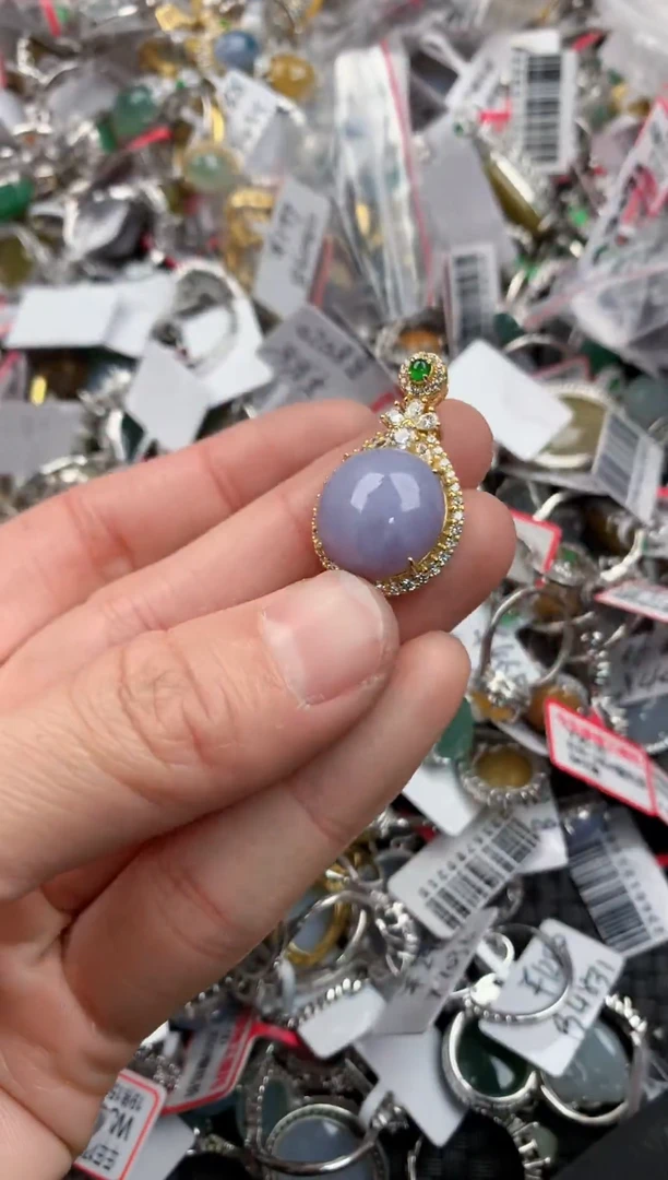 银S925镶嵌戒指翡翠222    4