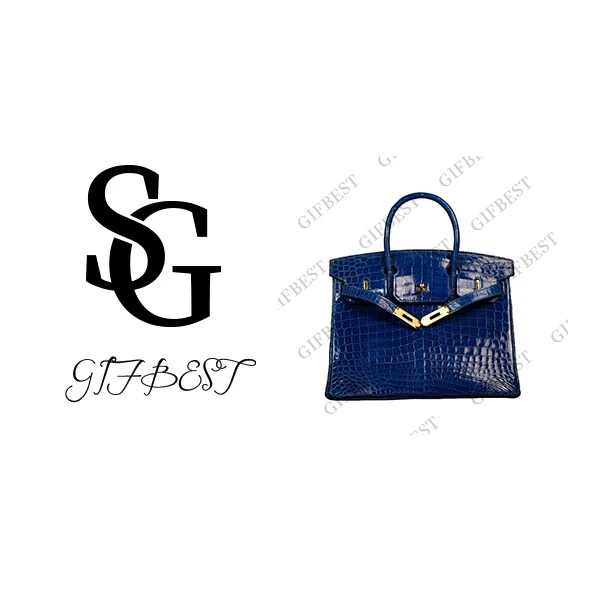 【尺寸：30*15*22】H-Liz原创设计高定尼罗鳄手提女包X783