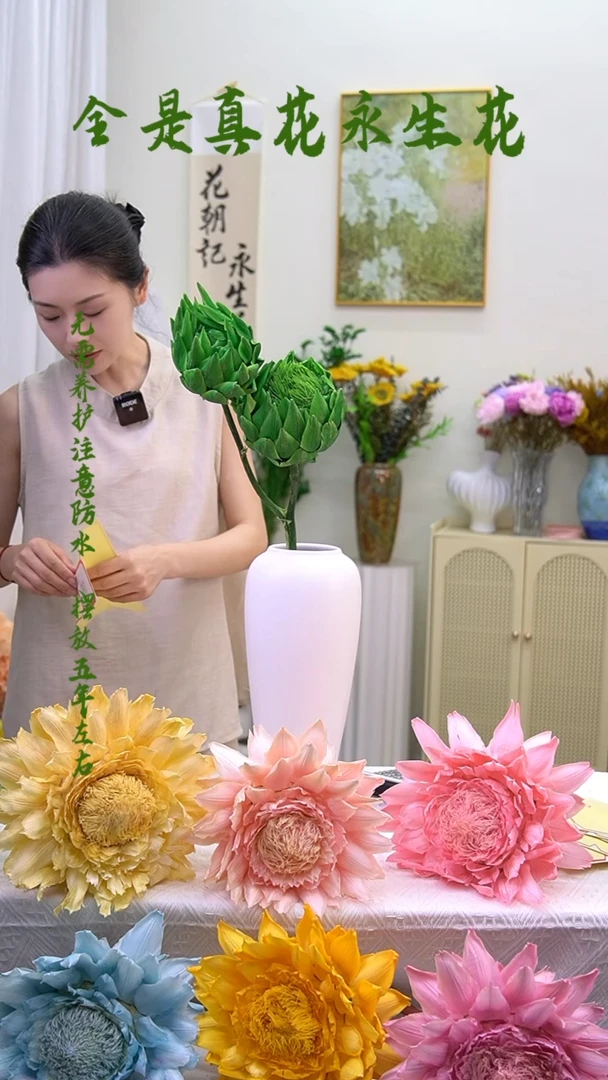 永生洋蓟两个头绿色539