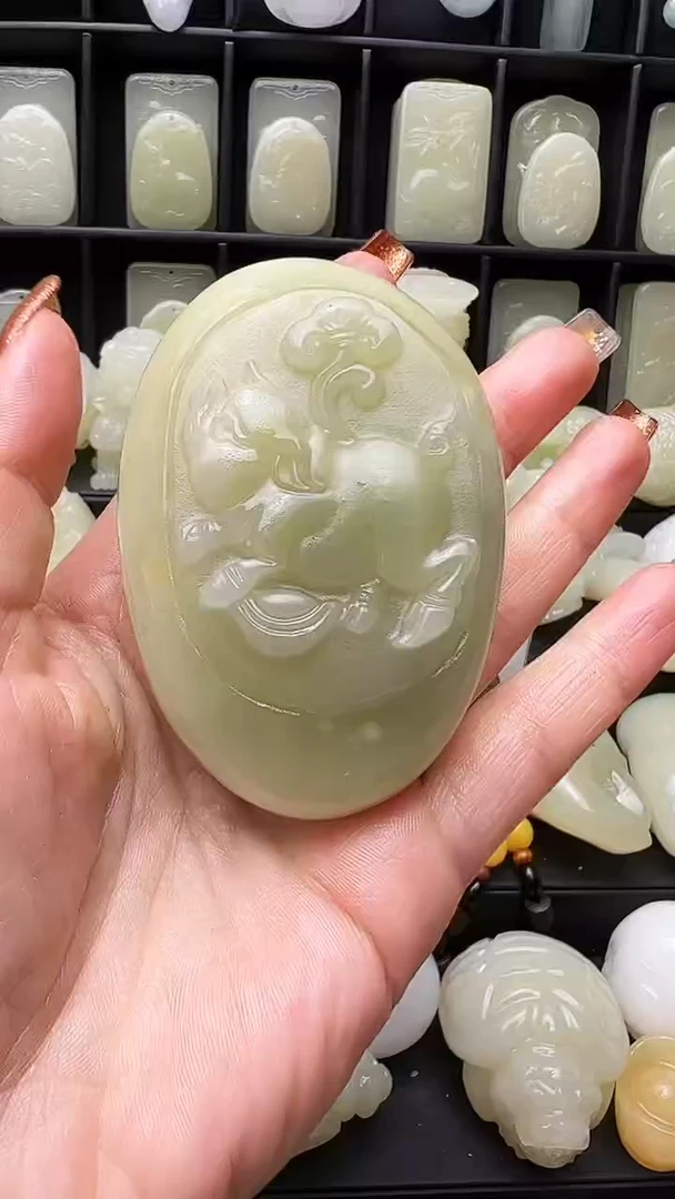 石材奇石，手把件