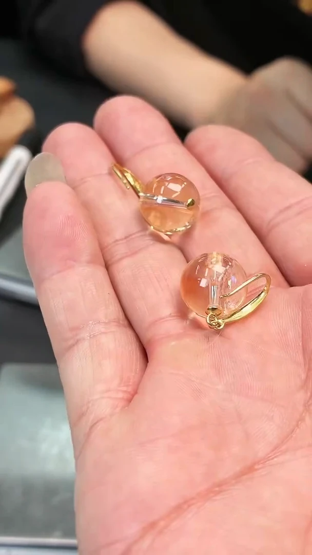 银S925镶嵌耳饰水晶045