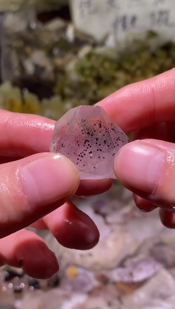 未镶嵌珠宝半成品水晶12号四川美姑超七花园水晶