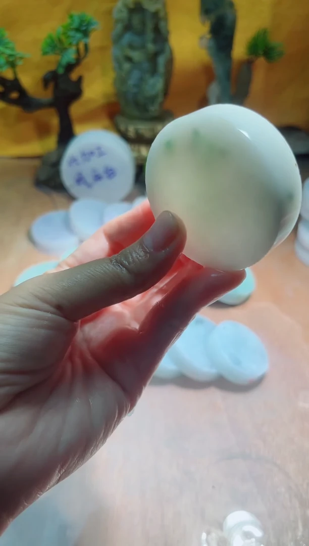 未镶嵌挂件翡翠A货砚曹141