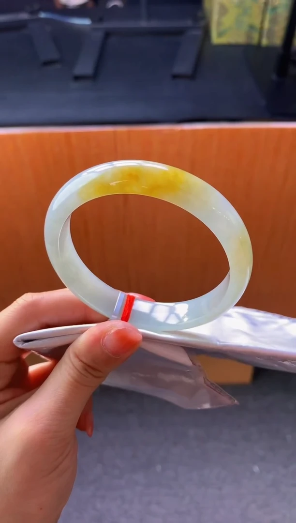 未镶嵌手镯翡翠-Q83 圈口58.5