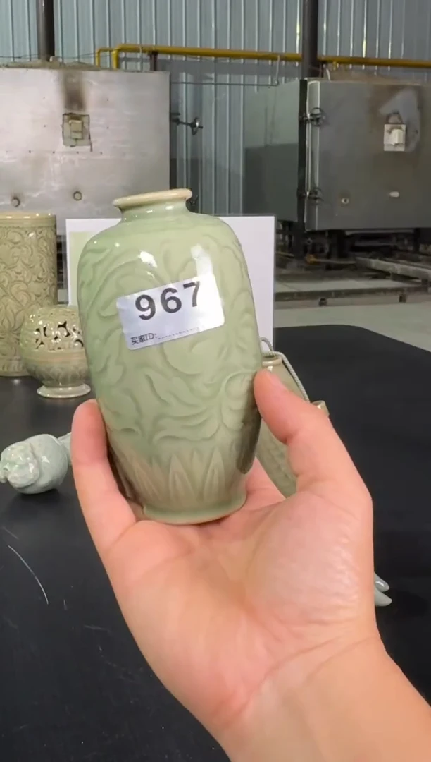 耀州窑仰山小梅瓶967