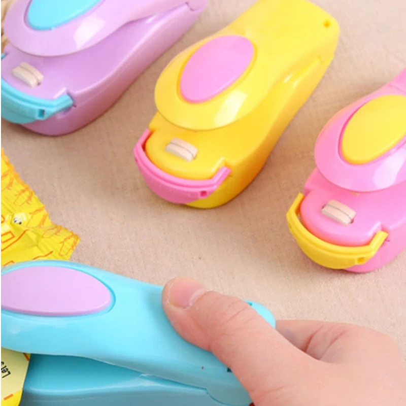 零食封口机便携真空迷你封口器网红零食袋封口机家用塑料袋密封器