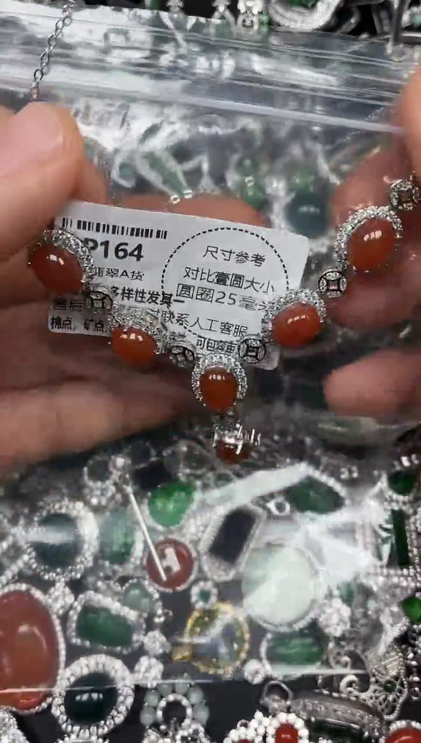 颈饰未镶嵌翡翠P164项链