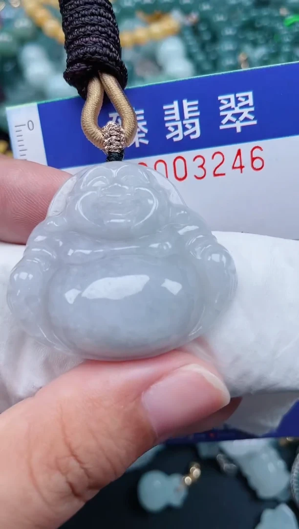 翡翠未镶嵌颈饰.0003246