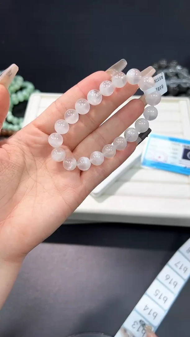 水晶手串未镶嵌10b多样性发其一【1条】默认微瑕