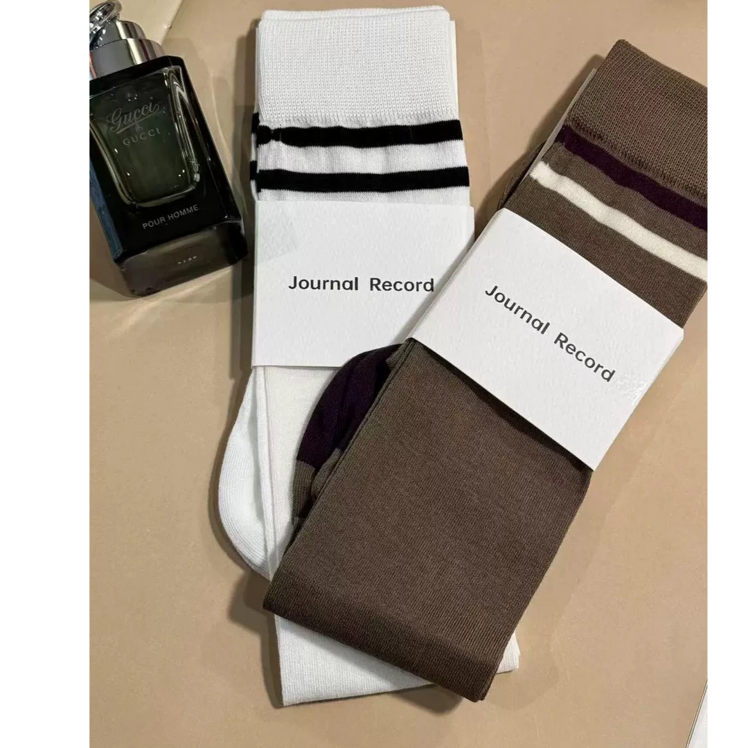journal  record  25早春条纹袜子  010075