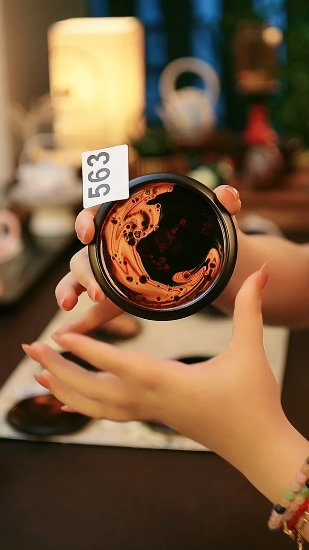 陶瓷茶具大漆杯垫563