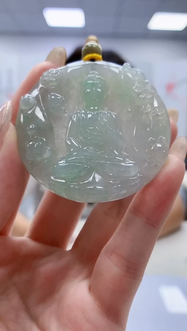 未镶嵌定制翡翠4688jw-毛货挂件111