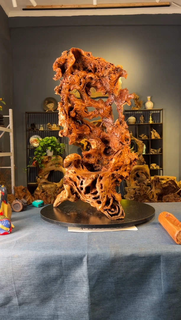 木卢师傅根艺作品（不包含人物摆件）