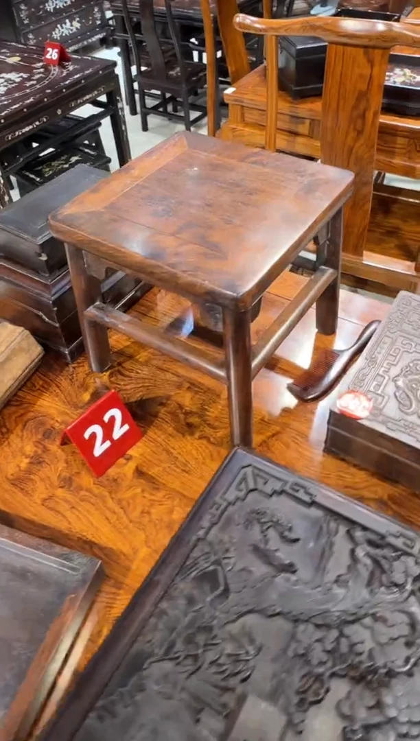 木木头款黄花梨富贵凳498...8888888