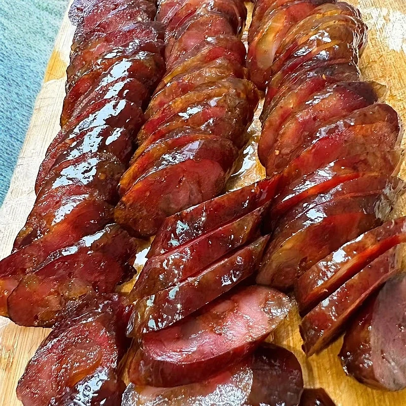 湖南邵阳柴火熏制五香腊香肠1斤(500克）