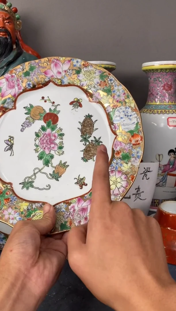 摆件陶567精品老厂瓷器（煤窑烧制）