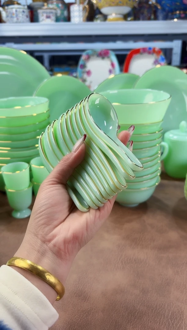 玉瓷小勺子10只餐具