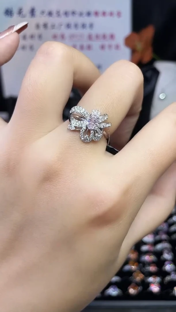 合成立方氧化锆925银编号F0164