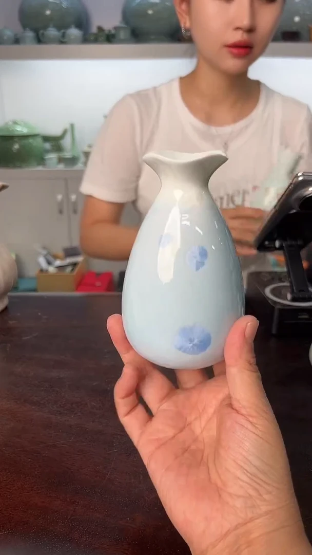 龙泉云间青瓷小米茶器
