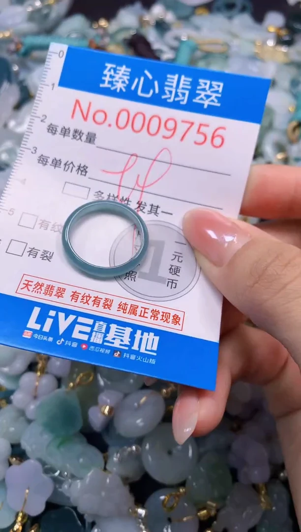 颈饰未镶嵌翡翠9756