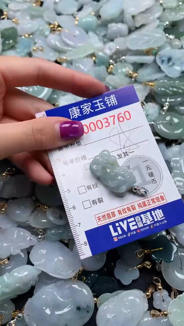 颈饰未镶嵌翡翠3760