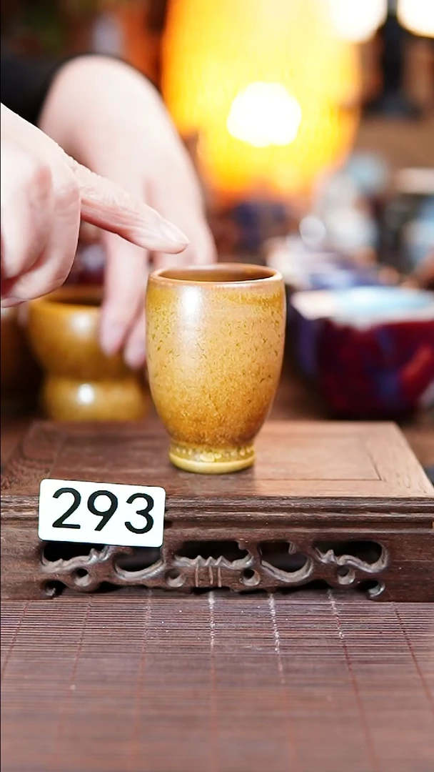 293 纯手工钧瓷主人杯