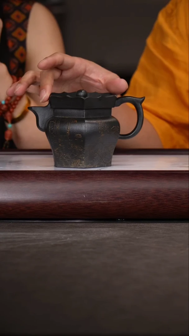 茶壶紫砂诸葛永南/老天青/僧帽/300c