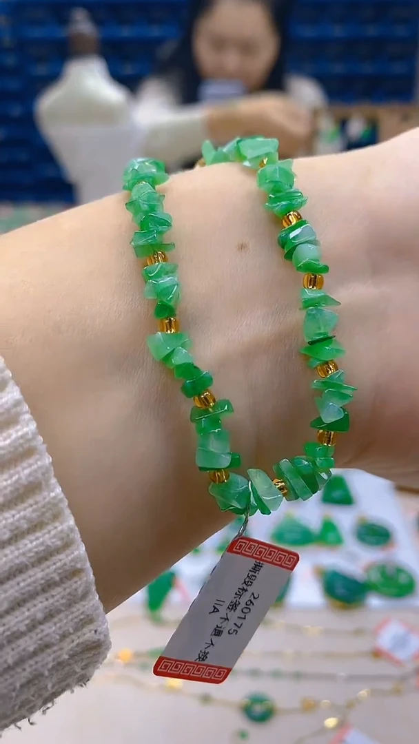 颈饰未镶嵌翡翠新号开播 全场乱卖