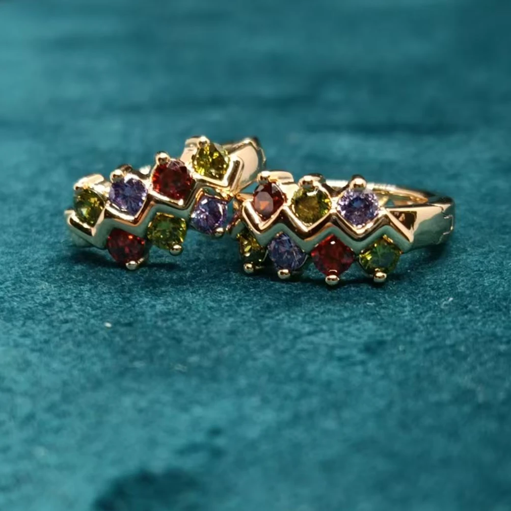 【南非库里南】NFKLN 高端奢华定制 八彩耳环 511